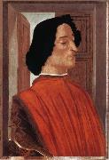Sandro Botticelli Portrat of Giuliano de-Medici oil painting reproduction